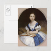 ウィリアム・ブーゲローポートレート・オブ・モレ・ブリサック ポストカード (正面/裏面)