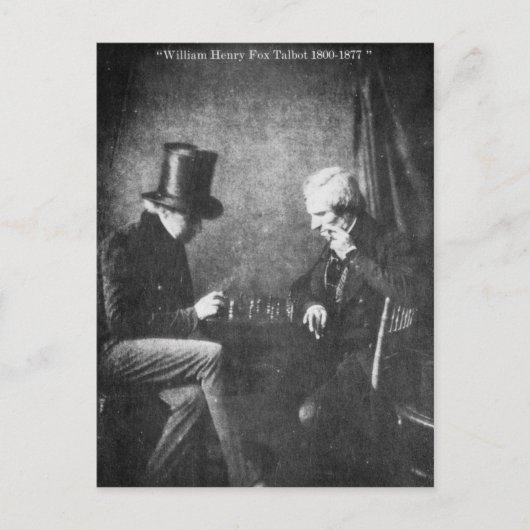 ウィリアム・ヘンリーキツネタルボット ポストカード (正面)