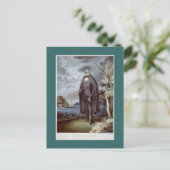 ウィリアム・ヘンリー・ハリソンポートレート葉書 ポストカード (スタンド正面)