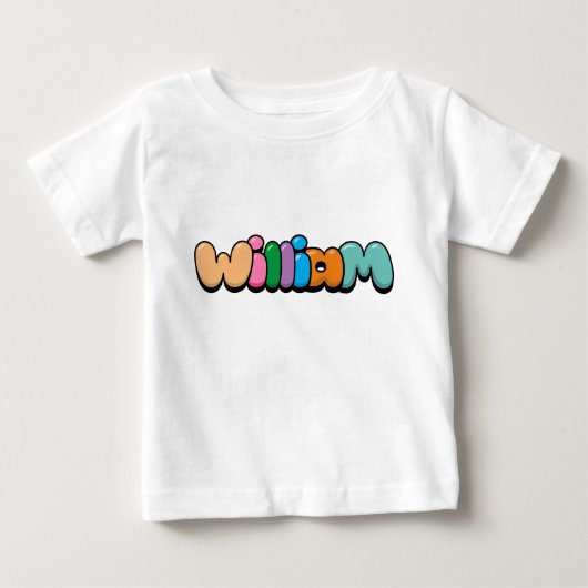 ウィリアム ベビーTシャツ (正面)