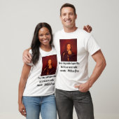ウィリアム・ペンの力は…偽善者、それを作るかもしれません Tシャツ (ユニセックス)