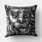 ウィリアム・ホガース獅子頭ボタンズタバーン クッション (裏面)