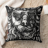 ウィリアム・ホガース獅子頭ボタンズタバーン クッション (ブランケット)