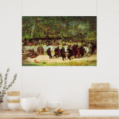 ウィリアム・ホルブルック・ヒゲによるベアーダンス ポスター (キッチン)