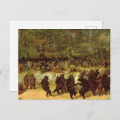 ウィリアム・ホルブルック・ヒゲ – ベアーダンス シーズンポストカード (正面/裏面)