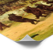 ウィリアム・ホルブルック・ヒゲ – ベアーダンス ポスター (角)