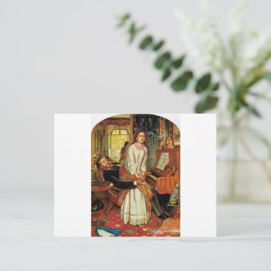 ウィリアム・ホルマン狩りの目覚めの良心 ポストカード (スタンド正面)