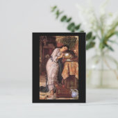 ウィリアム・ホルマン狩りイザベラとバジルポット ポストカード (スタンド正面)