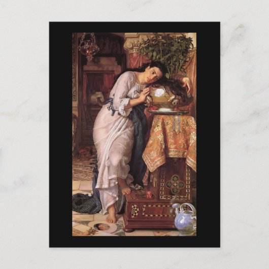 ウィリアム・ホルマン狩りイザベラとバジルポット ポストカード (正面)