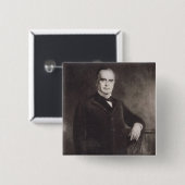 ウィリアム・マッキンリー(litho)のポートレート 缶バッジ (正面&裏面)