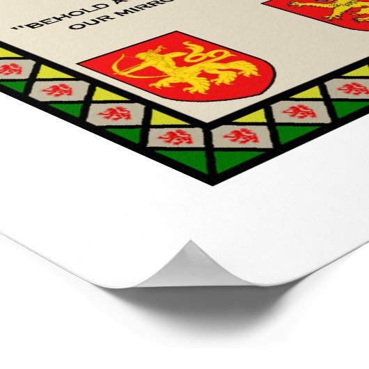 ウィリアム・マーシャル・ポスターの生涯と時代 ポスター (角)