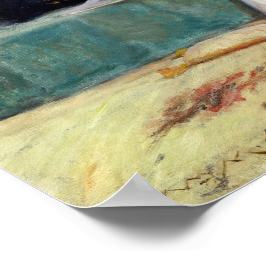 ウィリアム・メリット・チェイスフレンドリーア・コール ポスター (角)