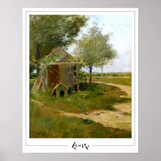 ウィリアム・メリット・チェイス Zedign アートポスター #132 ポスター (正面)