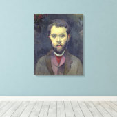 ウィリアム・モラードポートレート(1862-1936)、スウェーデン語(o) キャンバスプリント (インサイチュ (ウッドフロア))