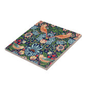 ウィリアム・モリスいちご泥棒セラミックタイル タイル (側面)