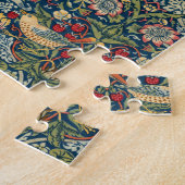 ウィリアム・モリスによるイチゴ泥棒 ジグソーパズル (側面)