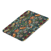 ウィリアム・モリスによるイチゴ泥棒 マグネット (左側)