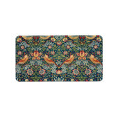 ウィリアム・モリスによるイチゴ泥棒 ラベル (正面)