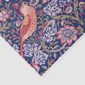 ウィリアム・モリスによるイチゴ泥棒 薄葉紙 (詳細)