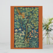 ウィリアム・モリスによるキジの木 (Pheasant Bird in a Tree by Willi カード (スタンド正面)