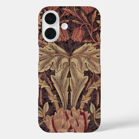 ウィリアム・モリスによるスイカズラ、Garden Flowers Art Case-Mate iPhoneケース (裏面)