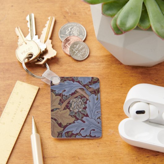 ウィリアム・モリスによるセントジェームス・アカンサス・パターン キーホルダー (デスク)