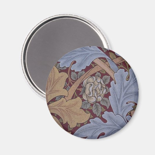ウィリアム・モリスによるセントジェームス・アカンサス・パターン マグネット (正面/裏面)