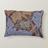 ウィリアム・モリスによるセント・ジェームス・アカンサス葉パターン アクセントクッション (裏面)