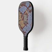 ウィリアム・モリスによるセント・ジェームス・アカンサス葉パターン ピックルボールラケット (左)