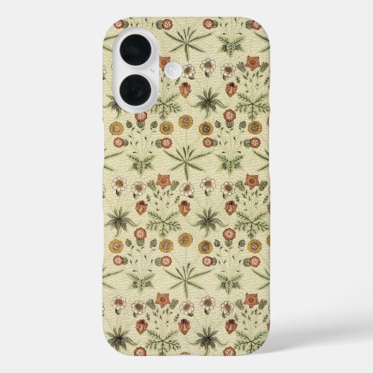 ウィリアム・モリスによるデイジー、ヴィンテージ ビクトリア朝の花 Case-Mate iPhoneケース (裏面)
