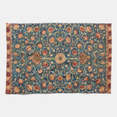 ウィリアム・モリスによるホランド・パーク、ヴィンテージ・ラグ・アート キッチンタオル (横)