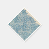 ウィリアム・モリスによるマリゴールド スタンダードカクテルナプキン (角)