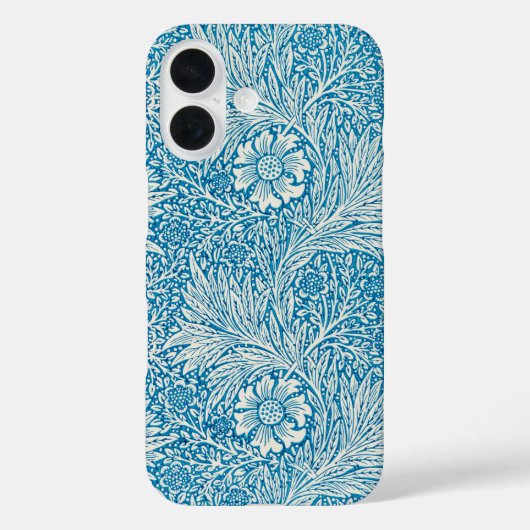 ウィリアム・モリスによるマリゴールド、ビンテージガーデンの花 Case-Mate iPhoneケース (裏面)