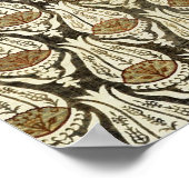 ウィリアム・モリスによる調度布(1600-1700) ポスター (角)