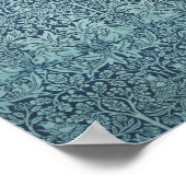 ウィリアム・モリスによる『ブラザー・ラビット』テキスタイルパターン ポスター (角)