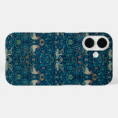ウィリアム・モリスによる『鳥』、ビンテージガーデンテキスタイルアート Case-Mate iPhoneケース (裏面 (横))