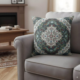 ウィリアム・モリスにインスパイアされた装飾デザイン クッション