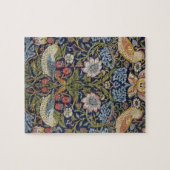 ウィリアム・モリスのいちごの盗人のデザイン1883年 ジグソーパズル (横)