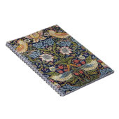 ウィリアム・モリスのいちごの盗人のデザイン1883年 ノートブック (右側)