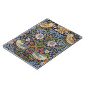 ウィリアム・モリスのいちごの盗人のデザイン1883年 ノートブック (左側)