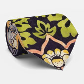 ウィリアム・モリスのいちごの盗人の花柄アールヌーボー ネクタイ (ロール)