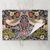 ウィリアム・モリスのいちごの盗人の花柄アールヌーボー ペーパーパッド (折り畳み)