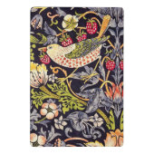 ウィリアム・モリスのいちごの盗人の花柄アールヌーボー ミニクリップボード (裏面)