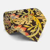 ウィリアム・モリスのいちごの盗人パターン ネクタイ (ロール)