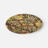 ウィリアム・モリスのいちごの盗人パターン ペーパープレート (アングル)