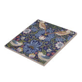 ウィリアム・モリスのいちごの盗人 タイル (側面)