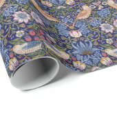 ウィリアム・モリスのいちごの盗人 ラッピングペーパー (ロールコーナー)