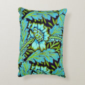 ウィリアム・モリスのアネモネの文様 アクセントクッション (裏面(縦))