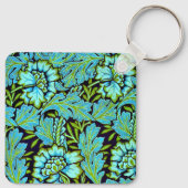 ウィリアム・モリスのアネモネの文様 キーホルダー (裏面)