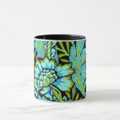 ウィリアム・モリスのアネモネの文様 マグカップ (中央)